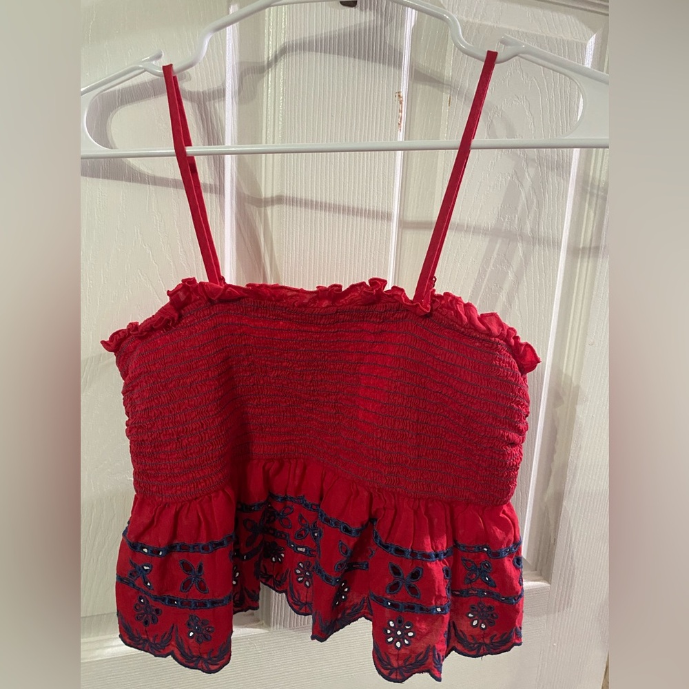 Arizona Women’s Small Spaghetti Strap Crop Top